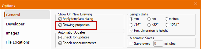 File > Options&nbsp;&nbsp;-&nbsp; Click to view